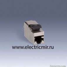 75541-39 Коннектор RJ45 экранированный черный Simon