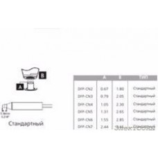 DFP-CN7, Наконечники для вакуумного паяльника MFR-H5-DS стандартный 2.44 х 3.65 мм