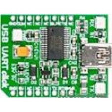 MIKROE-1203, USB UART click, Плата преобразователя интерфейса USB UART на базе FT232RL