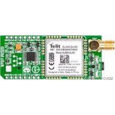 MIKROE-1298, GSM Click, Встраиваемый GSM/GPRS (850/900/1800/1900МГц) модуль форм фактора mikroBUS на основе GL865-QUAD