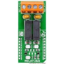 MIKROE-1370, RELAY click, Релейный модуль 5A 250VAC/30VDC форм-фактора mikroBUS