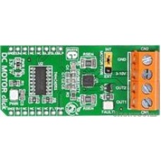 MIKROE-1526, DC MOTOR click, Драйвер управления двигателем форм-фактора mikroBUS