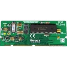 MIKROE-180, UNI-DS3 40 pin PIC card option, Дочерний модуль с установленным МК PIC18F4520