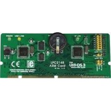 MIKROE-184, UNI-DS3 64 pin ARM card option, Дочерний модуль с установленным МК NXP LPC2148