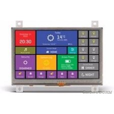 MIKROE-2279, mikromedia HMI 4.3  Res, Встраиваемая HMI панель 480 x 272 px на базе МК FT900Q, резистивная сенсорная панель