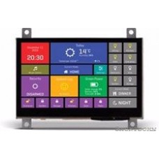 MIKROE-2280, mikromedia HMI 4.3  Cap, Встраиваемая HMI панель 480 x 272 px на базе МК FT900Q, емкостная сенсорная панель