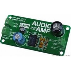 MIKROE-234, AudioAMP Board, Оценочная плата усилителя мощности НЧ LM386