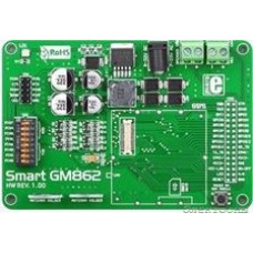 MIKROE-492, SmartGM862 Board, Отладочная плата для модуля GM862 GSM/GPRS