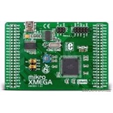 MIKROE-580, mikroXMEGA Board, Отладочная плата на базе ATxmega128A1