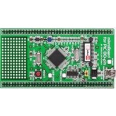 MIKROE-707, mikroBoard for PIC 80-pin with PIC18F8520, Дочерний модуль с МК PIC18F8520 для MIKROE-701, UNI DS6