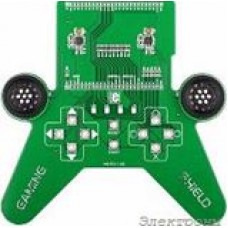 MIKROE-782, mikromedia GAMING Shield, Плата раширения для mikromedia bord для прототипирования игровых приложений