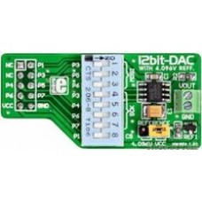 MIKROE-80, DAC Board, Дочерняя плата с ЦАП