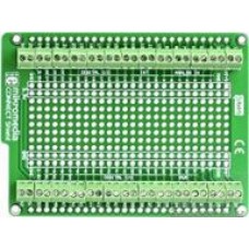 MIKROE-938, mikromedia connect shield, Плата раширения для mikromedia bord с макетной областью и клеммными колодками