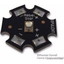 REBEL-STAR-ES-RB, Светодиод, плата звезда, Яркий Синий, Винт, 3 В, 447.5 нм