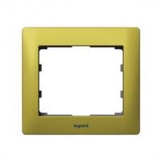 Legrand 771921 Рамка 1 пост зеленый