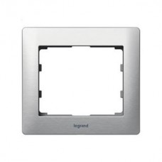 Legrand 771951 Рамка 1 пост матовый алюминий