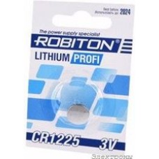 ROBITON PROFI R-CR1225-BL1, Элемент питания