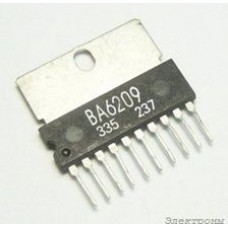 BA6209, Двунаправленный драйвер реверсных электродвигателей (=KA8301), [HSIP-10]