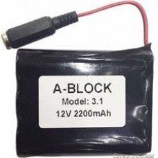 A-BLOCK Model: 3.1, Аккумуляторная сборка Li-Ion, 2200mAh 12V