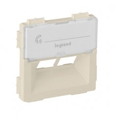 Legrand 755381 Лицевая панель двойной RJ45 розетки RUTENBECK Valena Life слоновая кость