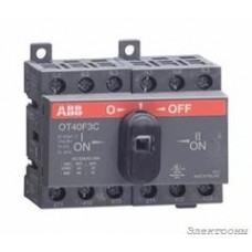 Реверсивный рубильник ABB OT16F3С 16А (1SCA104816R1001) : от компании Electrony