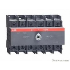 Реверсивный рубильник ABB OT80F3C 80А (без ручки) (1SCA105402R1001) : от компании Electrony