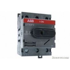 Рубильник ABB 3х полюсный OT100F3 100А (1SCA105004R1001) : от компании Electrony