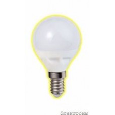 Лампа светодиодная шарик Е14 7W 2700K 450Lm Электромир
