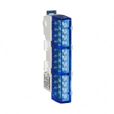 Шина нулевая изолированная TEKFOR KSN-6-6x9-12 BLUE