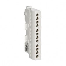 Шина нулевая изолированная TEKFOR KSN-6-6x9-12 GREY