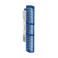 Шина нулевая изолированная TEKFOR KSN-6-6x9-16 BLUE