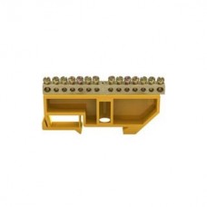 Шина PE земля на DIN-изоляторе ШНИ-8х12-18-Д-Ж ИЭК