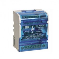 Шины на DIN-рейку в корпусе (кросс-модуль) 3L+PEN 4х7 ИЭК