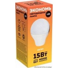 ECO-LED-GLS- E27-15W42(40), Лампа светодиодная 15Вт,220В