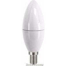 LED-Candle-E14-7W42(40), Лампа светодиодная  свеча  7Вт,220B, матовая