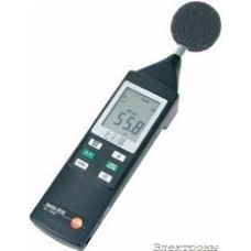 testo 816-2, Измеритель уровня шума (шумомер) 2-го класса точности, микрофон, ветрозащита, регистрация данных