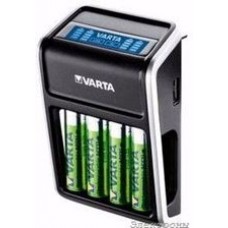 57677, Зарядное устройство VARTA LCD Plug + 4*AA 2100 mAh