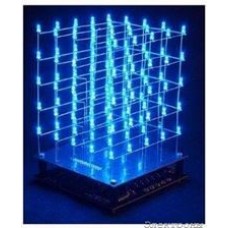 K8018B, 3D LED CUBE 5 x 5 x 5 (blue LED)