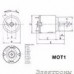 MOT1, Электромотор 3В, 13800 об/мин, 2.1Вт, 18.6 гхсм: от компании Electrony