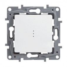 Legrand 672210 Кнопка с подсветкой 6А на зажимах белый