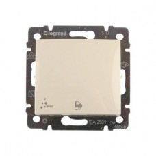 774199 Выключатель без фиксации с символом звонка Valena IP 44 10 AX 250 В~ слоновая кость: от компании Electrony