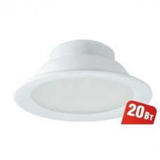 Светильник  94 837 NDL-P1-20W-840-WH-LED (аналог Downlight КЛЛ 2х18): от компании Electrony