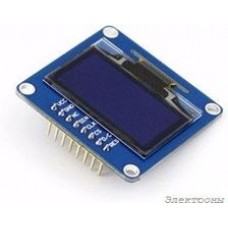 1.3inch OLED (B), OLED дисплей с разрешением 128х64px, интерфейсы SPI/I2C, прямой контакный разъем