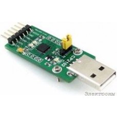 CP2102 USB UART Board (type A), Преобразователь USB-UART на базе CP2102 с разъемом USB-A