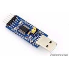 FT232 USB UART Board (Type A), Преобразователь USB-UART на базе FT232 с разъемом USB-A