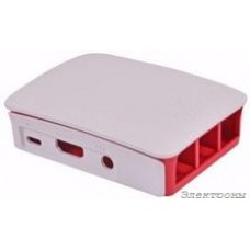 Official Raspberry Pi 3 Case [red/white], Официальный корпус для Raspberry Pi 3 красно-белый