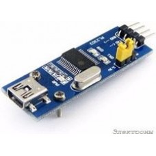 PL2303 USB UART Board (mini), Преобразователь USB-UART на базе PL2303 с разъемом USB mini-AB