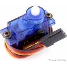 SG90 analog servo, Сервомотор аналоговый 1.8кг.см 180°