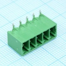 15EDGRC-3.5-05P-14-00AH, Разъемный клеммный блок на плату, 5 контактов. Серия 15EDGRC-3.5