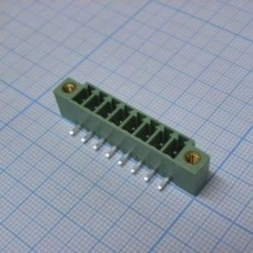 15EDGRM-3.81-08P-14-00AH, Разъемный клеммный блок на плату, 8 контактов. Серия 15EDGRM-3.81